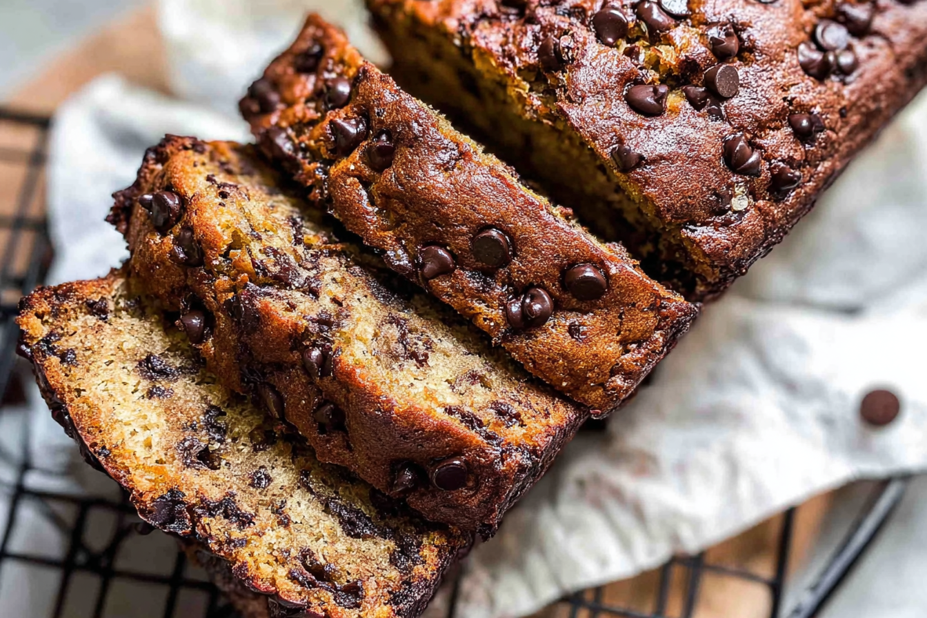 Chocolate Chip Banana Bread Recipe With Moist And Sweet Flavor 6 Chocolate Chip Banana Bread
