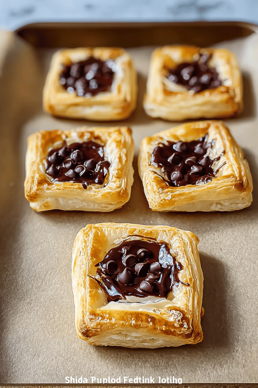 Chocolate Cream Cheese Danish Recipe With Flaky Pastry And Rich Filling 6 Chocolate Cream Cheese Danish