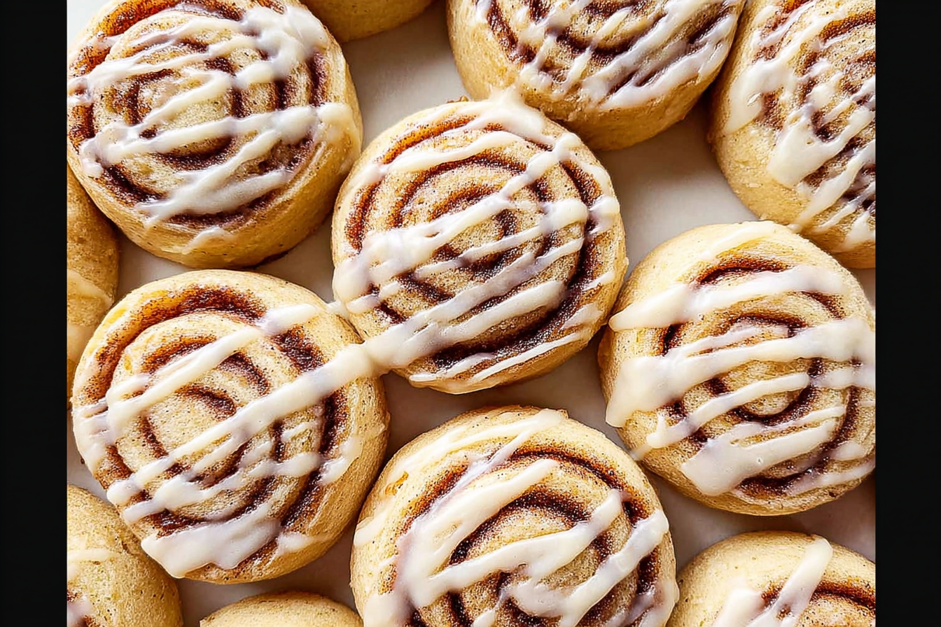 Cinnamon Roll Cookies Recipe With Soft Swirls And Sweet Cinnamon Flavor 6 Cinnamon Roll Cookies