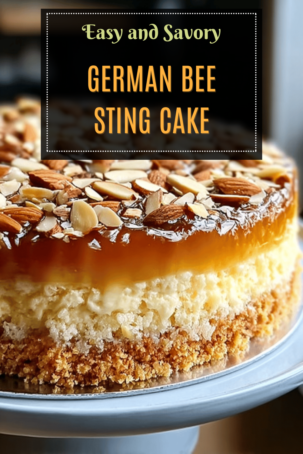 German Bee Sting Cake