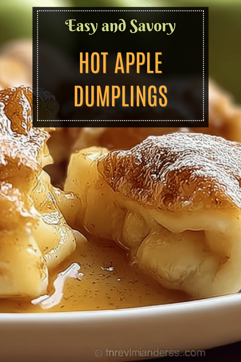 Apple Dumplings Recipe With Cinnamon And Easy Homemade Pastry 7 Hot Apple Dumplings