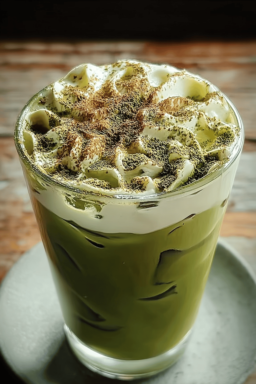 Brown Sugar Matcha Latte Recipe With Creamy Sweetness 6 Iced Brown Sugar Matcha