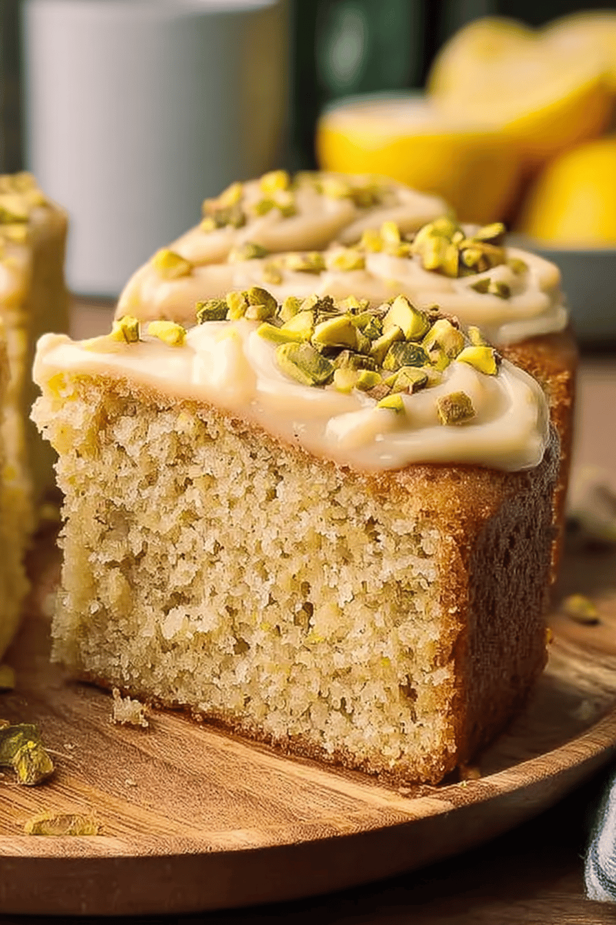 Lemon Pistachio Cake Recipe With Zesty Citrus And Crunchy Nuts 6 Lemon Pistachio Cake