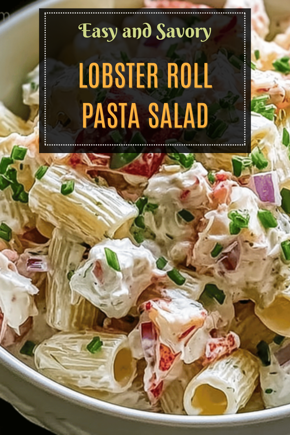 Lobster Roll Pasta Salad Recipe With Fresh Seafood And Creamy Dressing 7 Lobster Roll Pasta Salad