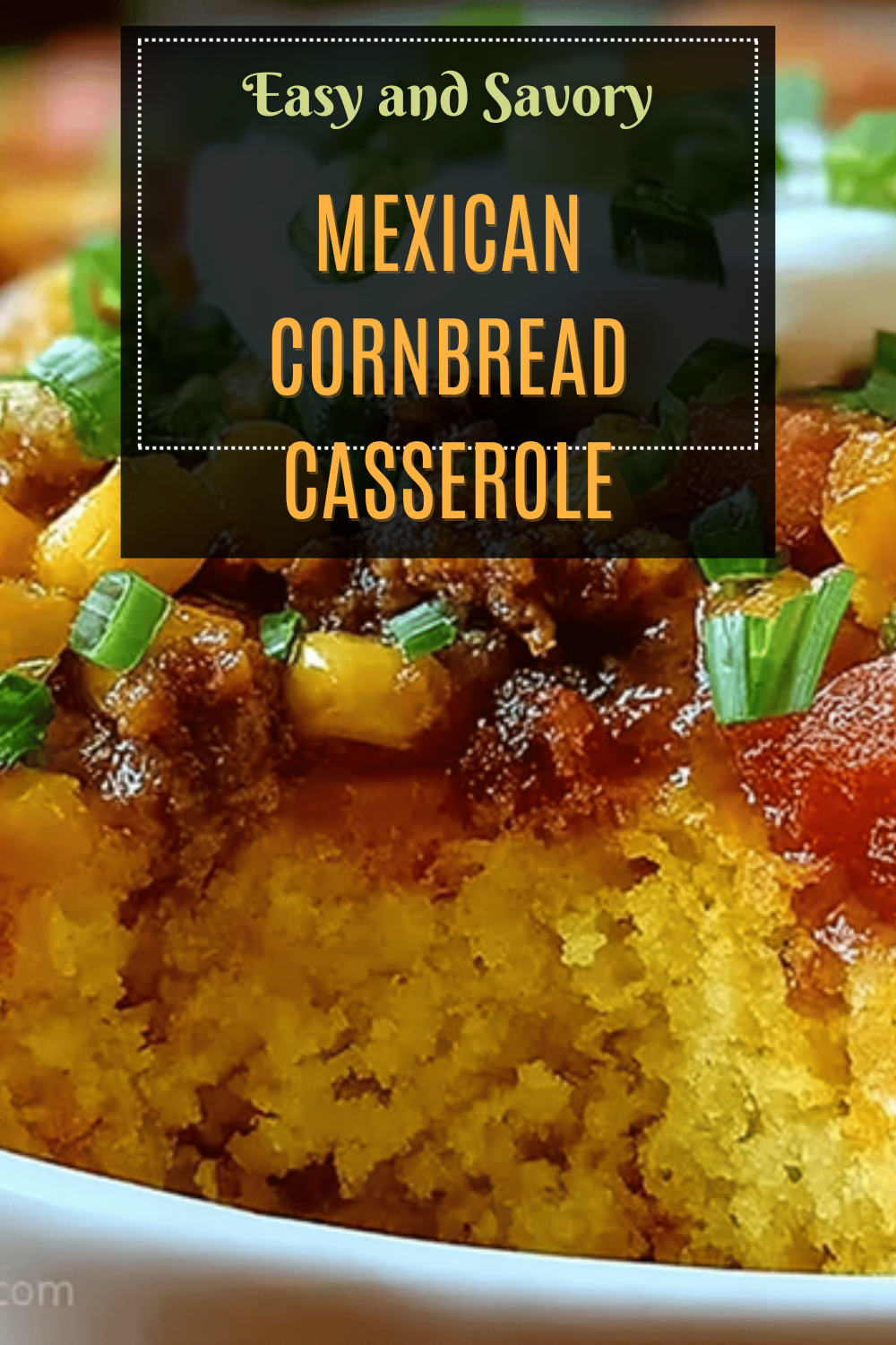 Mexican Cornbread Casserole With Ground Beef And Cheesy Flavors 7 Mexican Cornbread Casserole