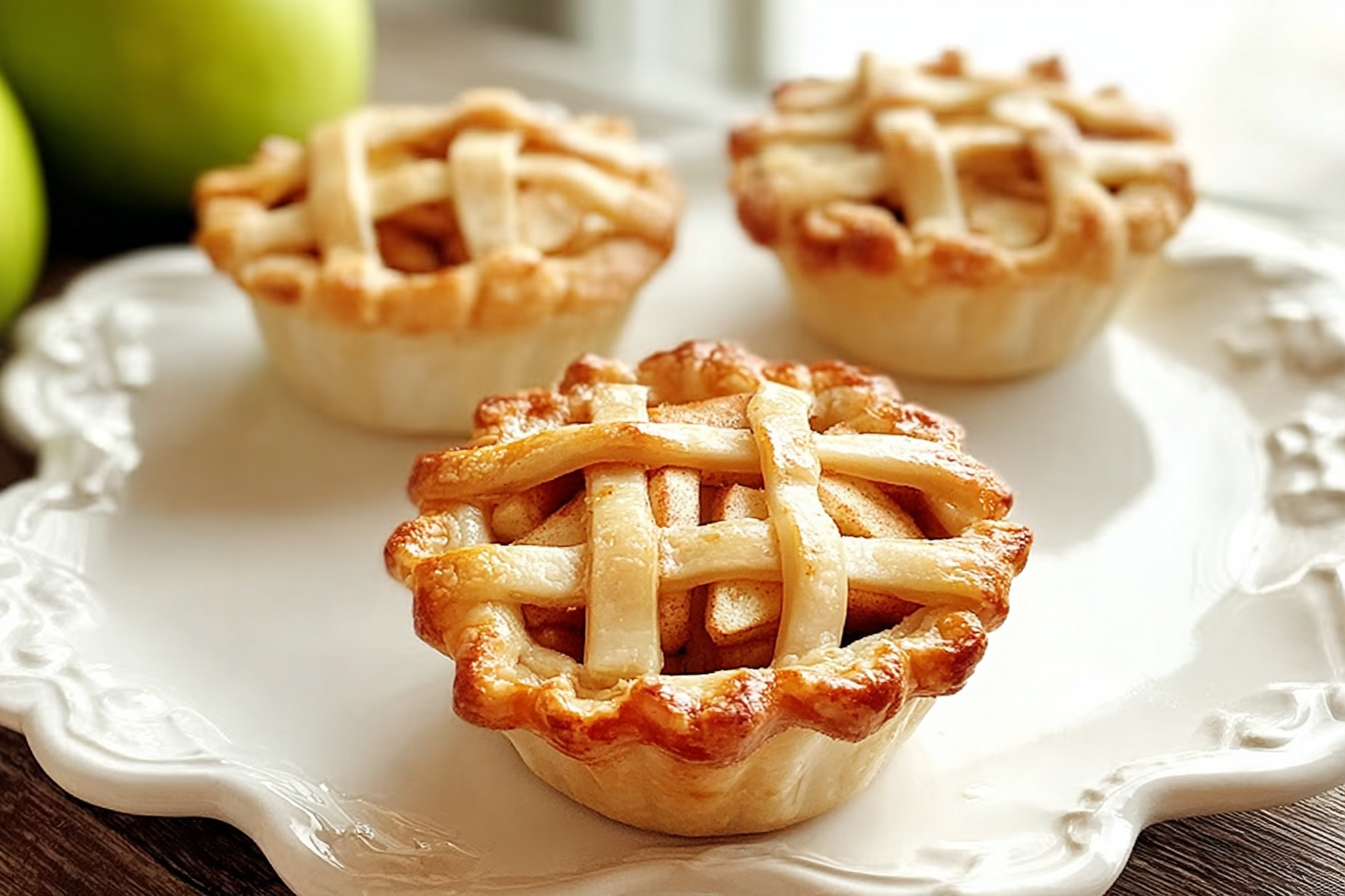 Mini Apple Pies Recipe Easy To Make And Deliciously Crisp 6 Mini Apple Pies