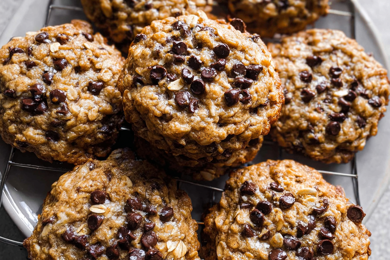 Soft Chewy Oatmeal Chocolate Chip Cookies Recipe For Perfect Treats 6 Oatmeal Chocolate Chip Cookies