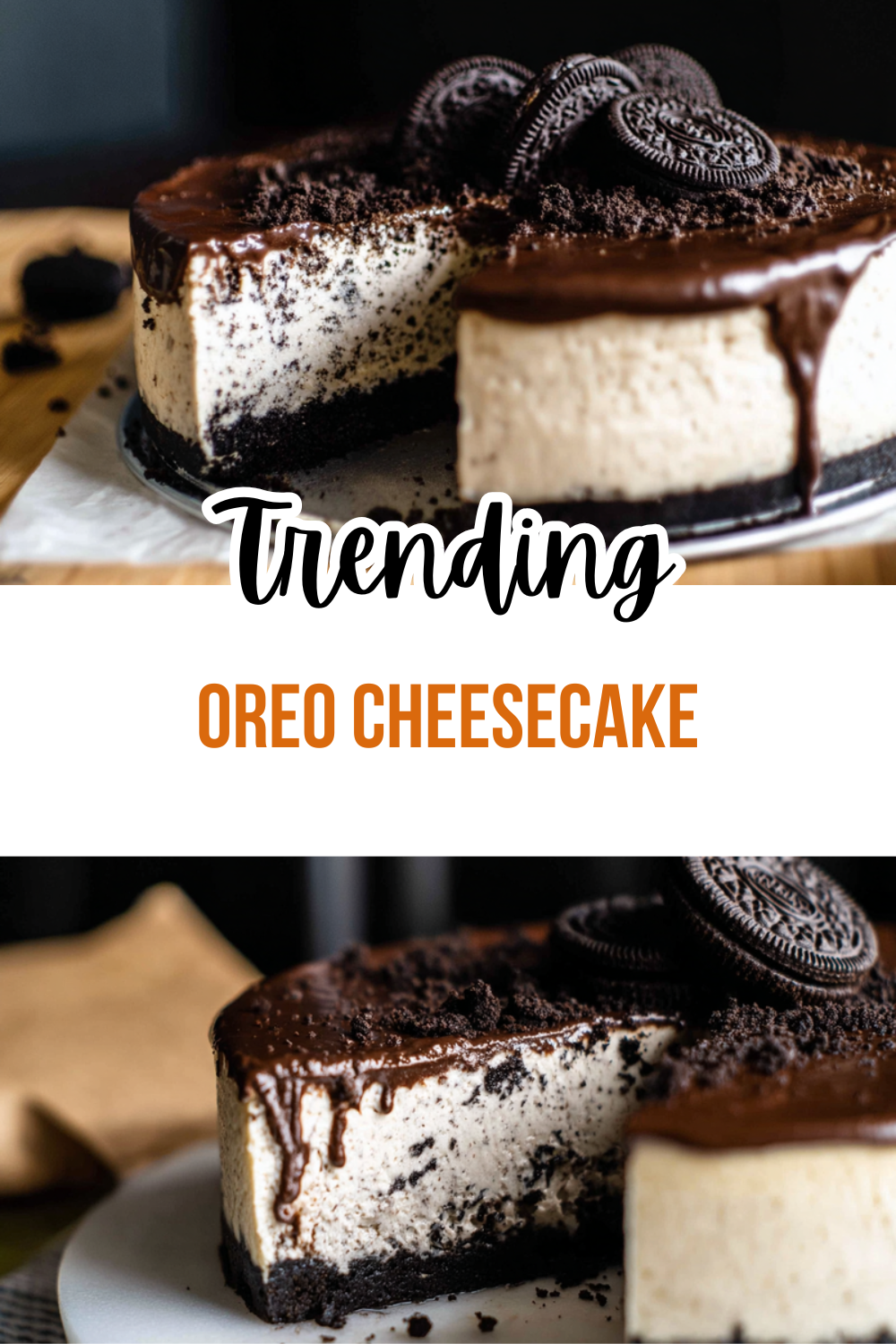 Oreo Cheesecake Recipe With Creamy Filling And Chocolate Crust 7 Oreo Cheesecake