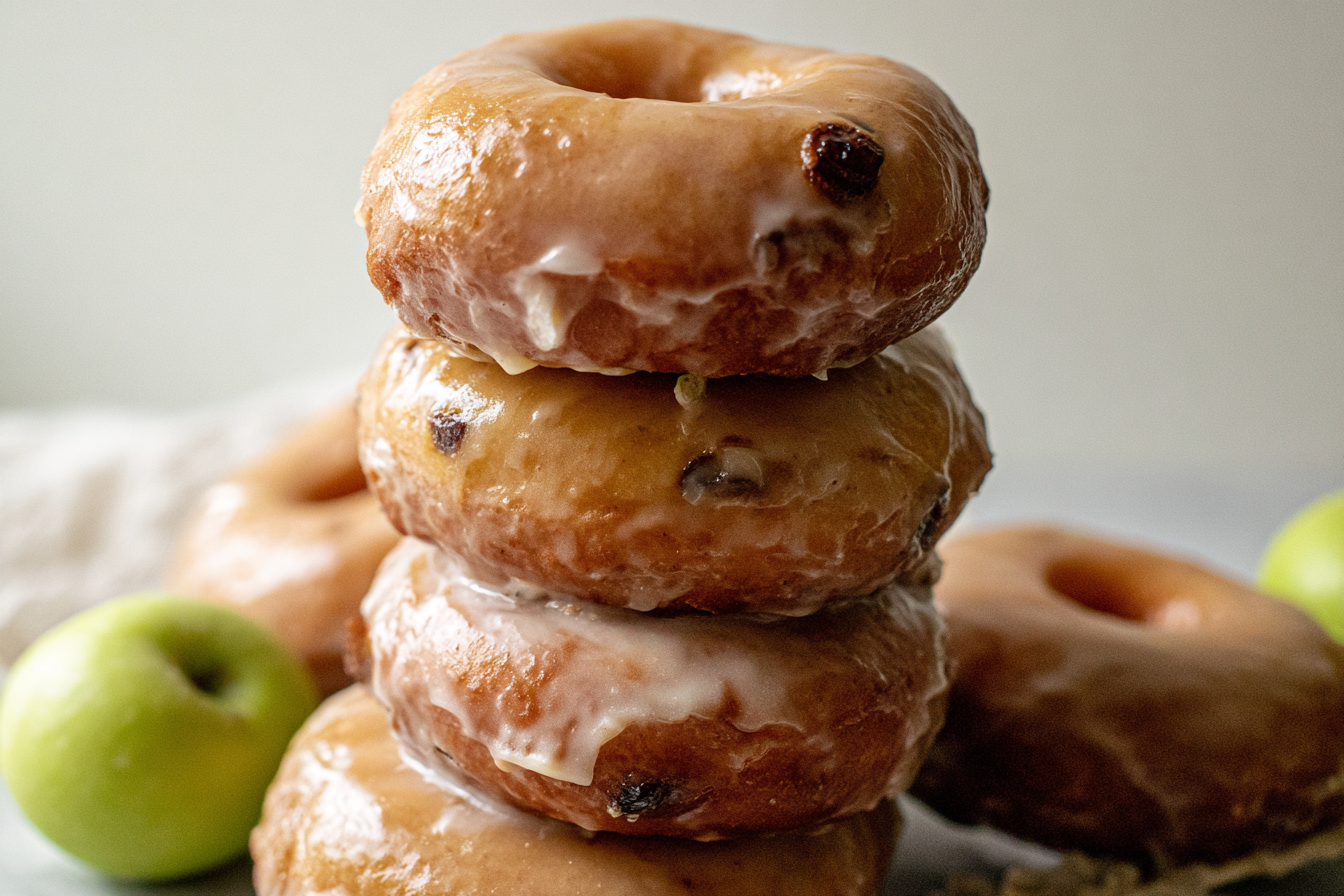 Apple Pie Inspired Donut Treats 6 Apple Pie Donuts