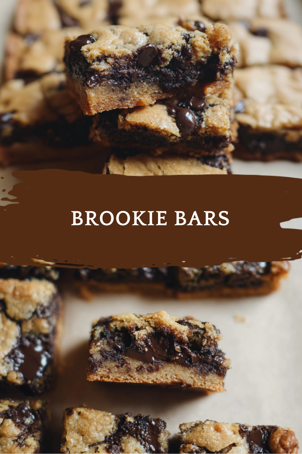 Brookie Recipe Easy Brownie Cookie Hybrid Bars 7 Brookie Bars