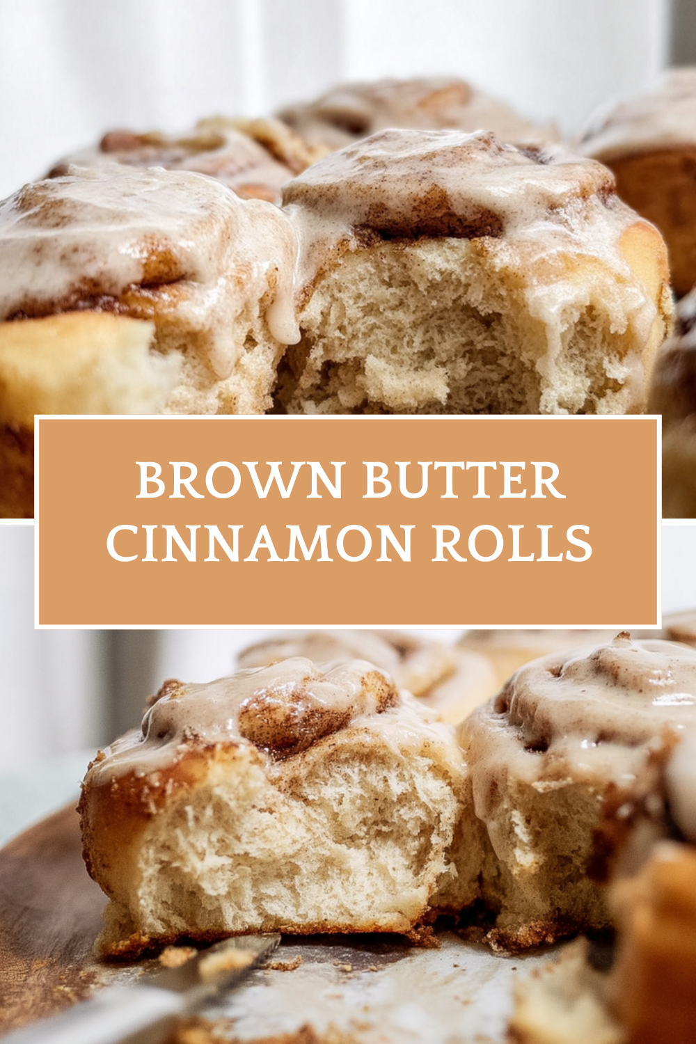Brown Butter Cinnamon Rolls With Homemade Cream Cheese Frosting 4 Brown Butter Cinnamon Rolls