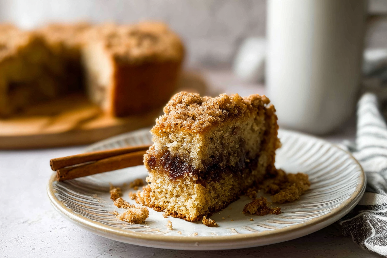 Sour Cream Coffee Cake With Classic Crumb Topping Recipe 6 Coffee Cake