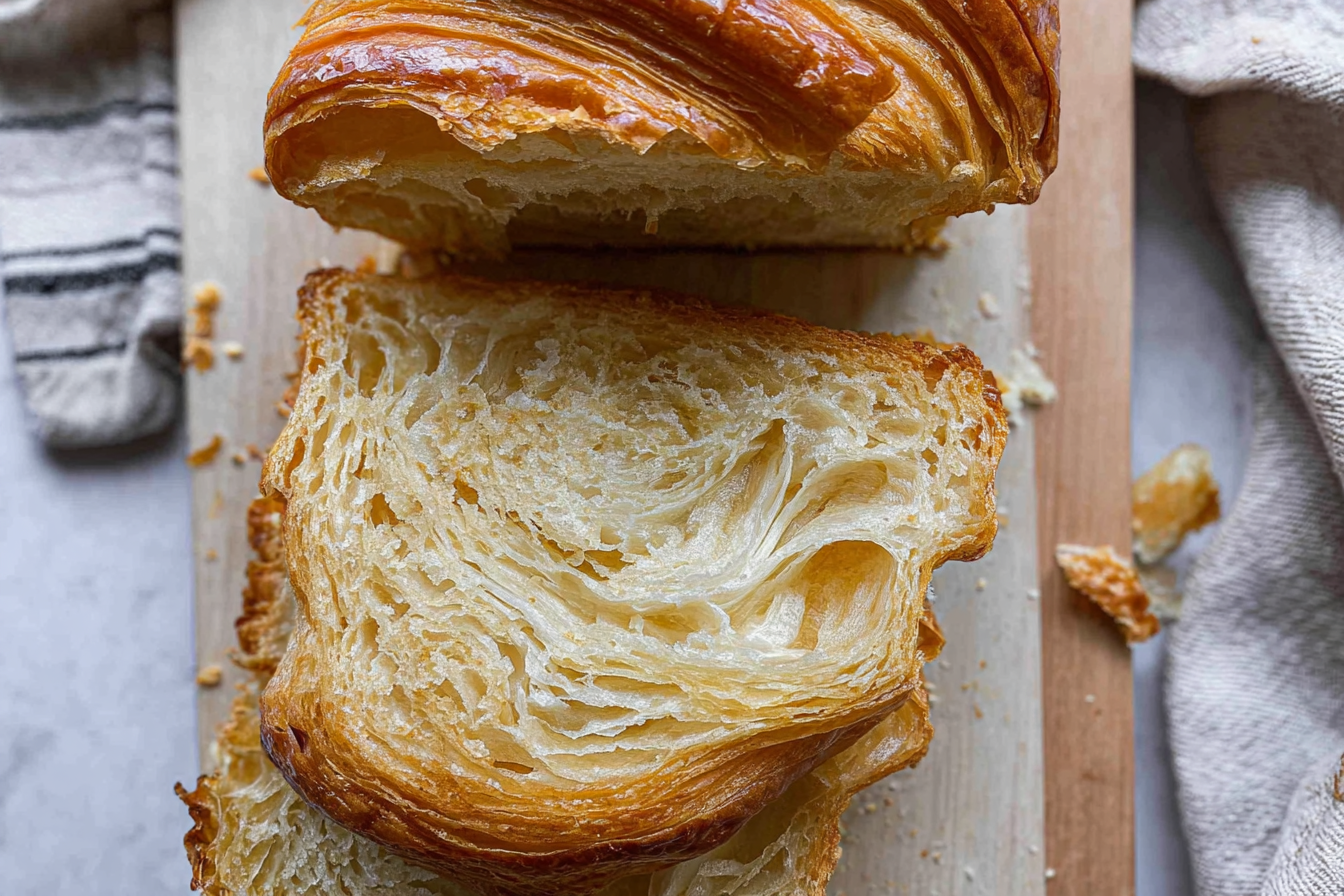 Croissant Bread Loaf: Simple Recipe With Step-By-Step Video Guide 6 Croissant Bread