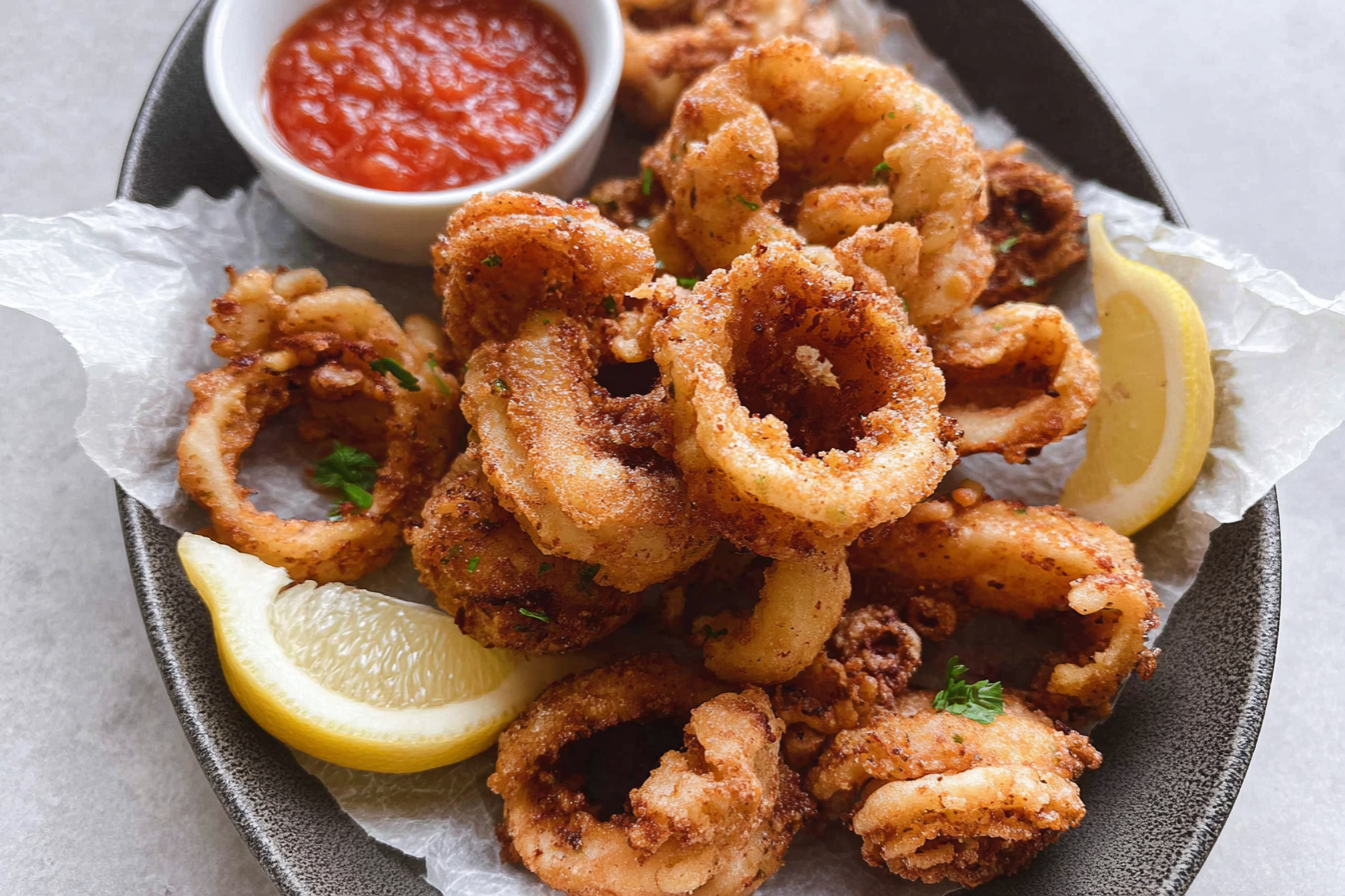 Crispy Fried Calamari Recipe For Perfectly Crunchy Seafood Bites 6 Fried Calamari