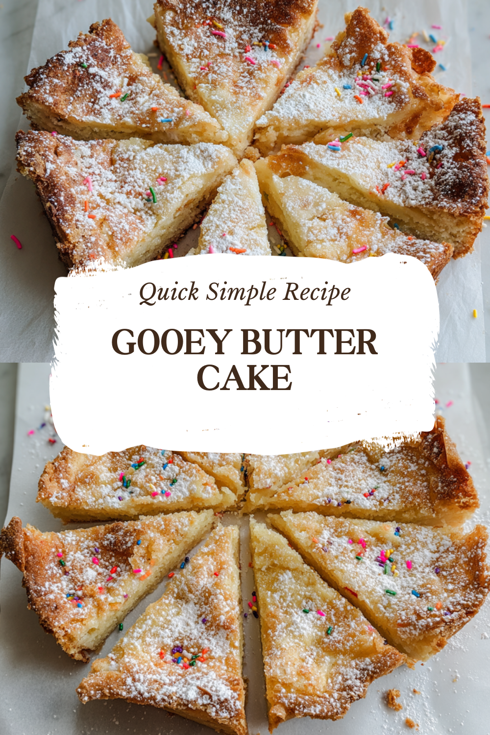 Gooey Butter Cake Easy Dessert Recipe 7 Gooey Butter Cake