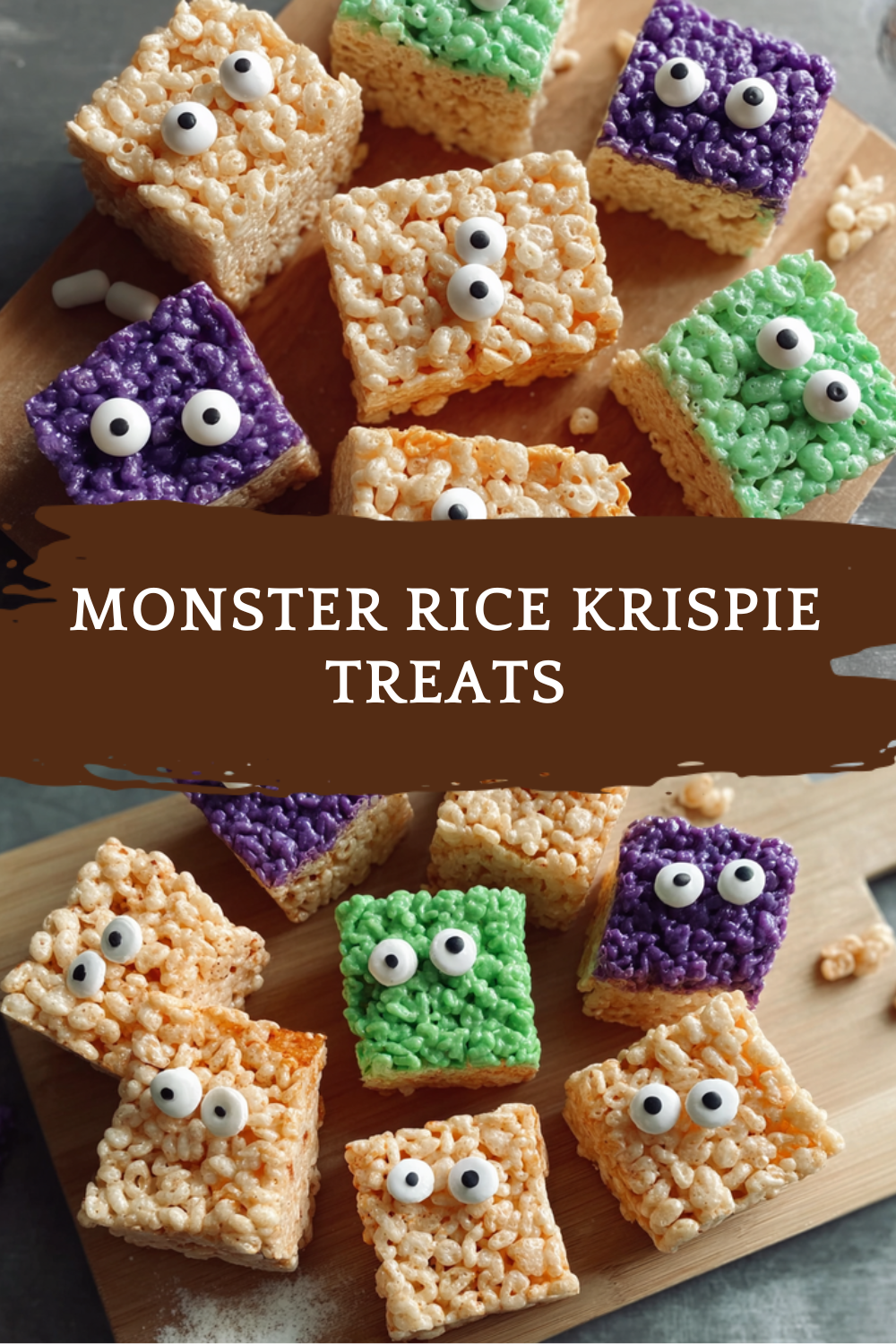 Rice Krispie Treat Monsters Recipe Ideas For Fun And Easy Snacks 7 Monster Rice Krispie Treats