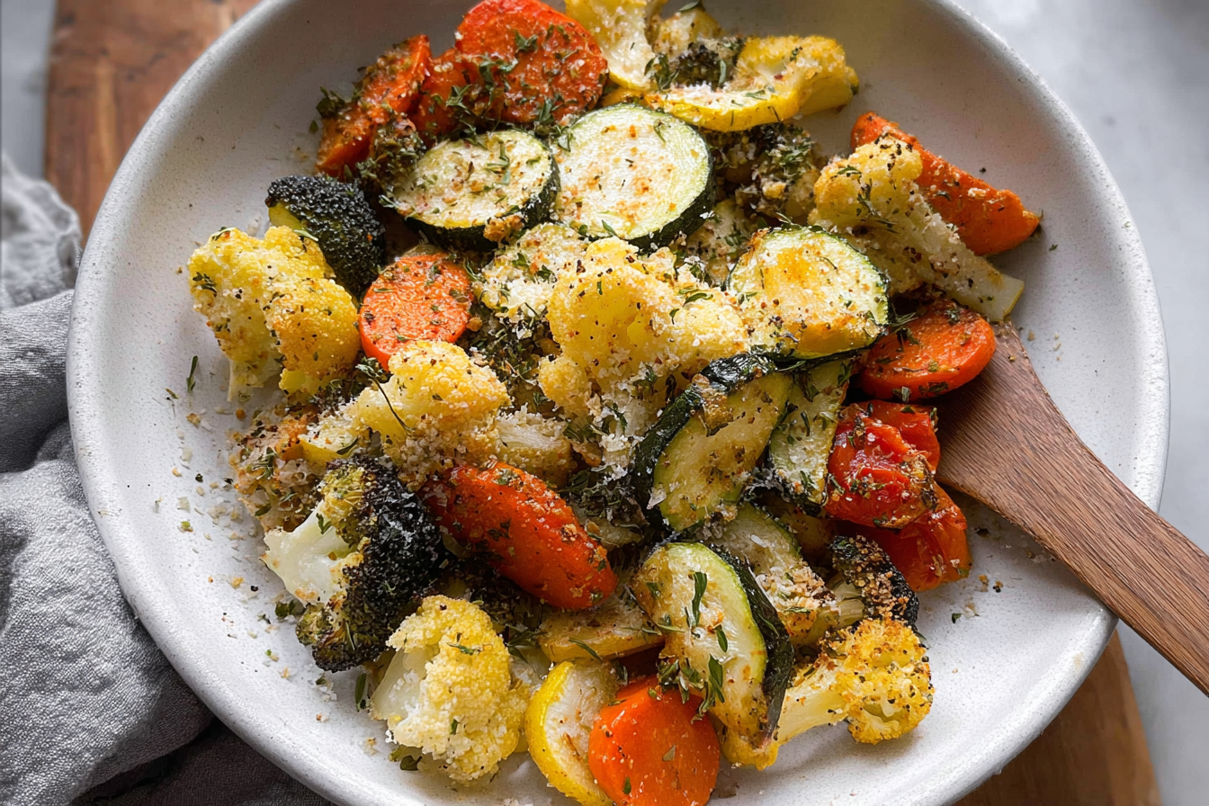 Parmesan Roasted Vegetables Easy Recipe For Crispy Delicious Side Dish 6 Parmesan Roasted Vegetables