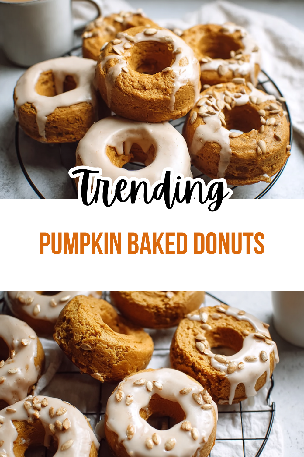 Baked Pumpkin Donuts Recipe With Spices And Glaze 7 Pumpkin Baked Donuts