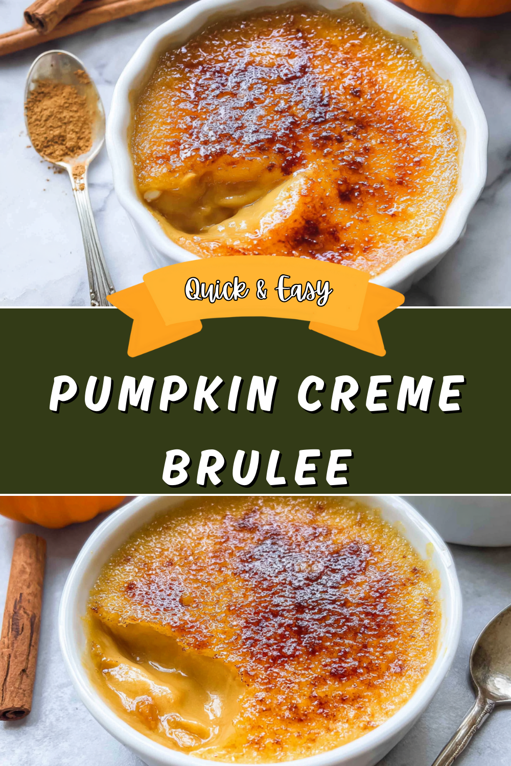 Pumpkin Creme Brulee Recipe With Rich And Creamy Fall Flavors 7 Pumpkin Creme Brulee
