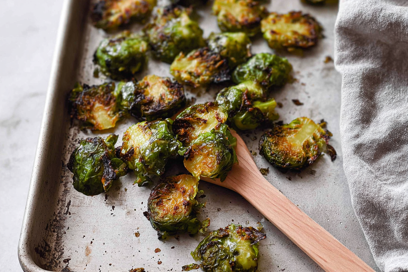 Smashed Brussels Sprouts