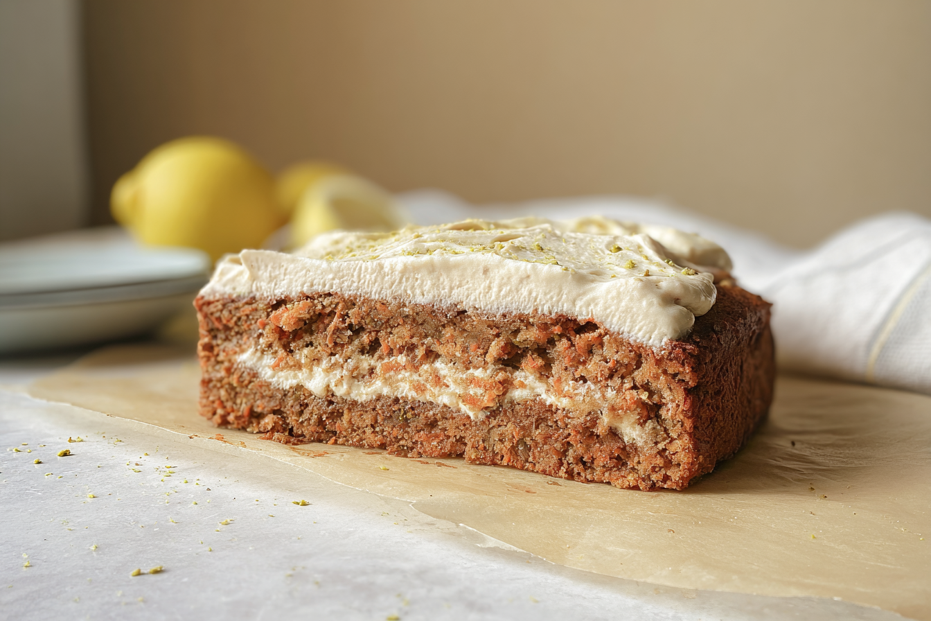 Cardamom Carrot Cake With Ginger Frosting And Caramel Topping 6 Spiced Carrot Cardamom Cake