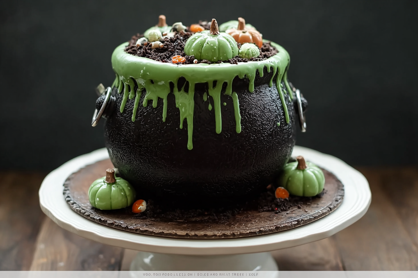 Cauldron Cake Recipe Ideas For Spooky And Delicious Treats 6 Witch Cauldron Cake