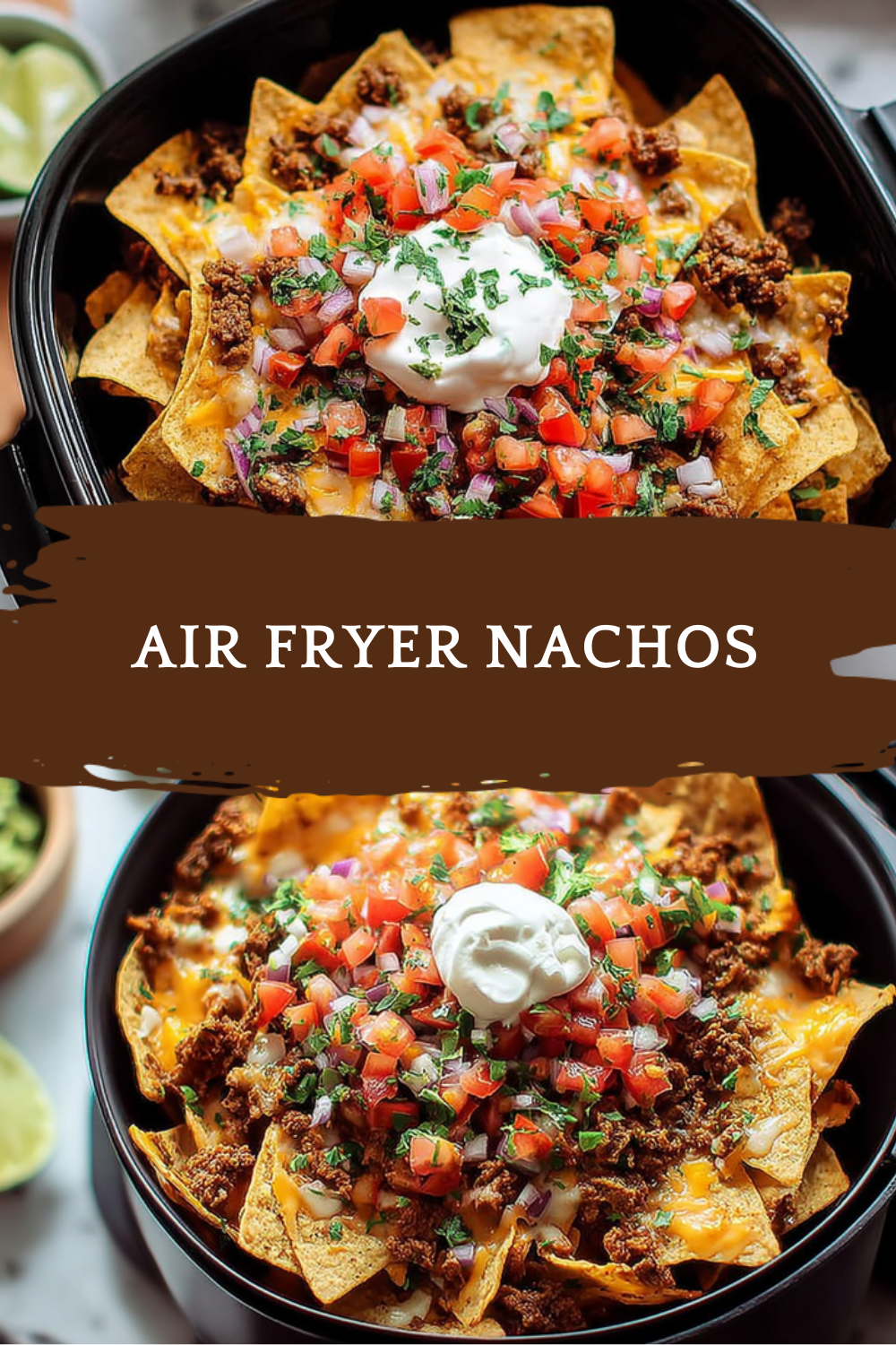 Crispy Air Fryer Nachos With Perfectly Melted Cheese And Toppings 7 Air Fryer Nachos