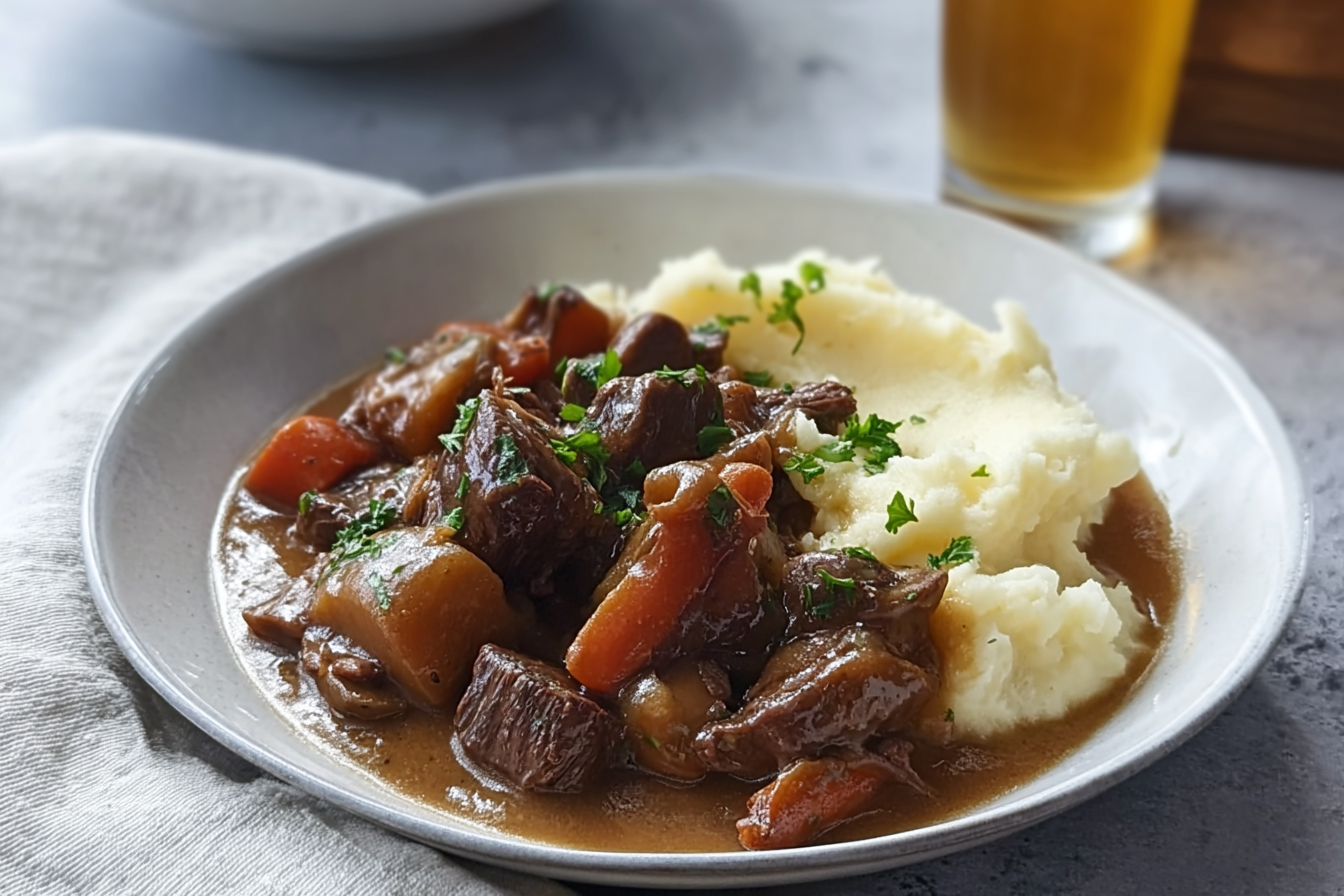 Beer Braised Beef With Onions And Rich Savory Flavors 6 Braised Beef And Beer