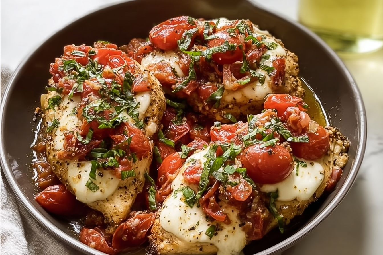 Bruschetta Chicken Recipe With Fresh Tomatoes And Garlic 6 Bruschetta Chicken