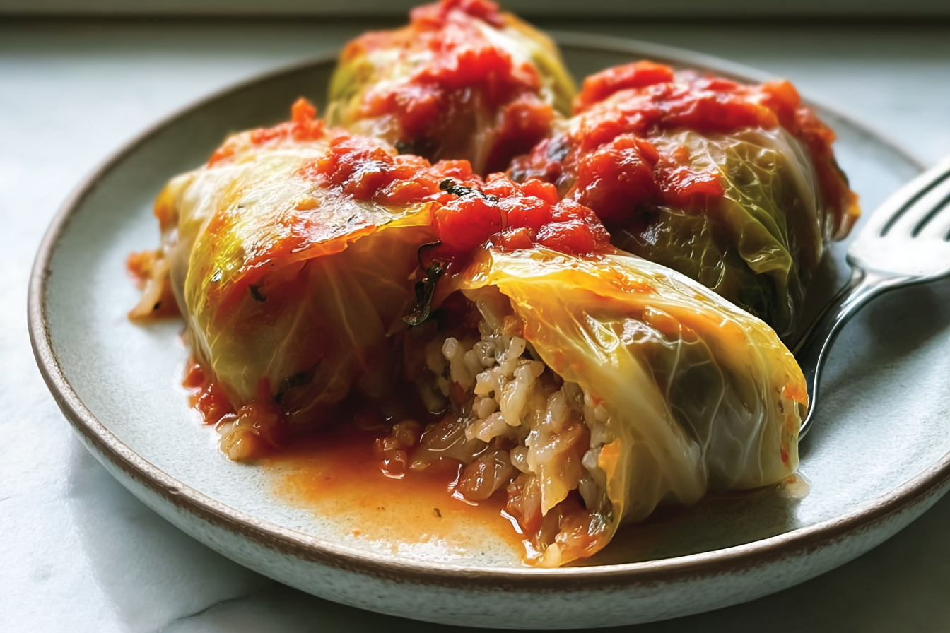 Easy Cabbage Rolls Recipe With Simple Ingredients And Quick Preparation 6 Cabbage Rolls