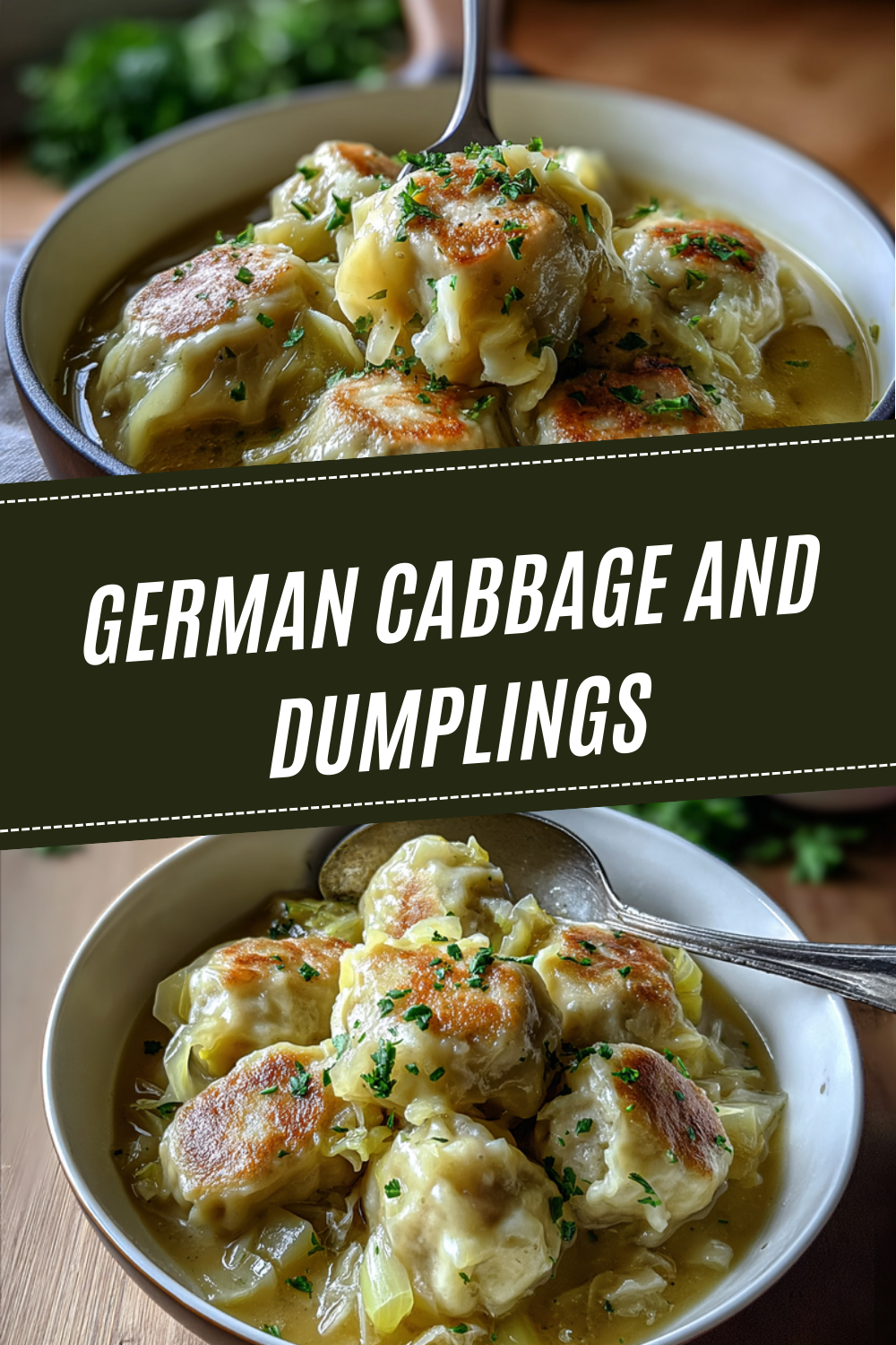 German Cabbage With Traditional Dumplings Recipe 7 German Cabbage And Dumplings