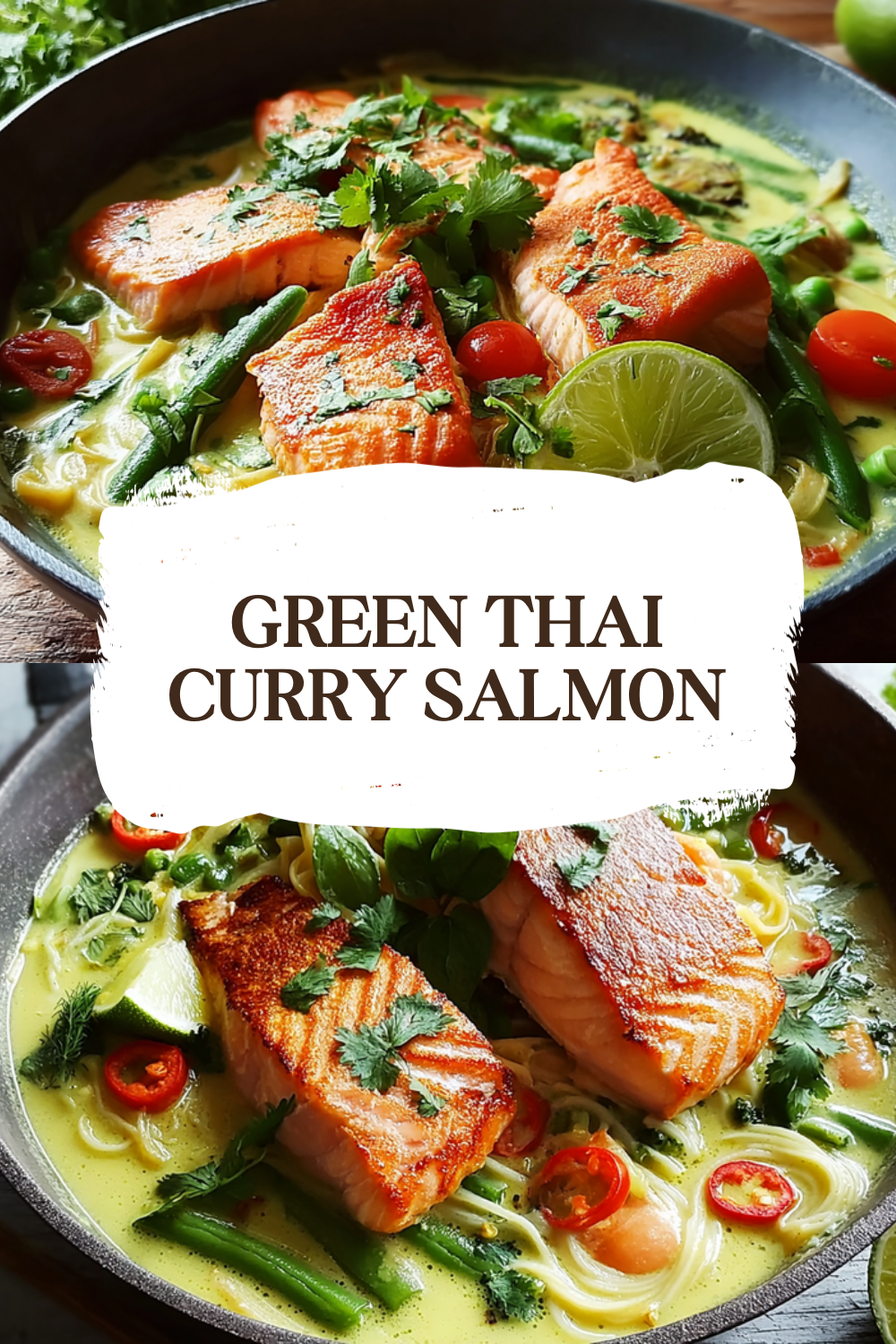 Green Curry Salmon Recipe With Creamy Coconut And Fresh Herbs 7 Green Thai Curry Salmon