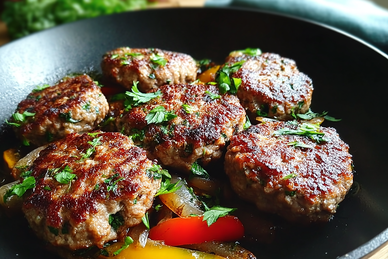 Herbed Burger Patties Recipe With Fresh Herbs And Simple Seasoning 6 Herb Beef Patties