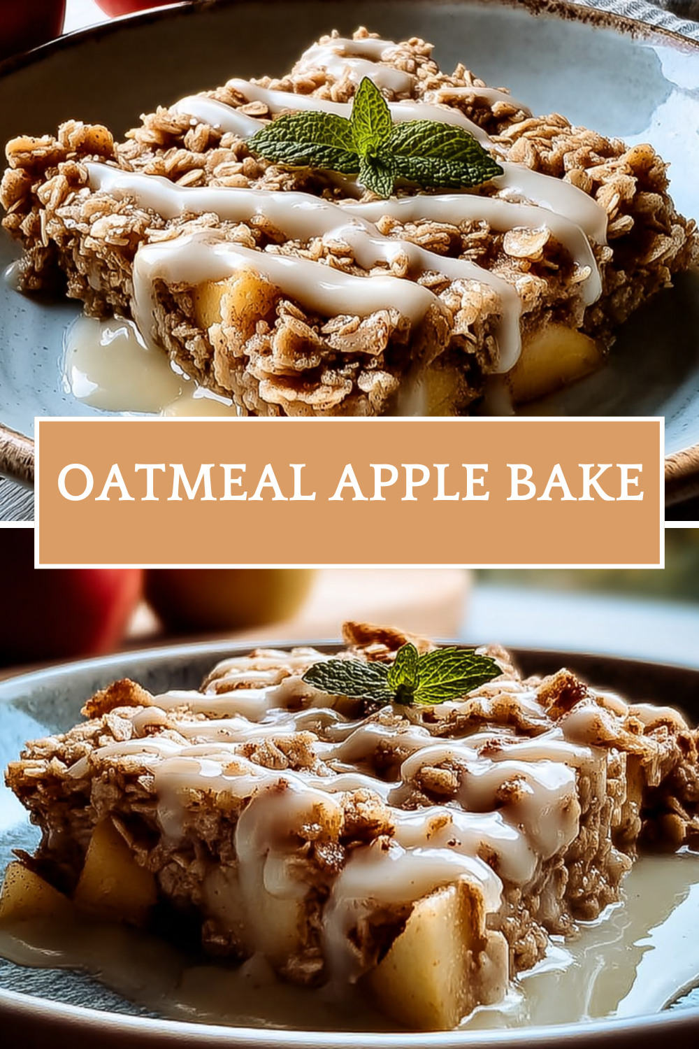 Apple Pie Baked Oatmeal Recipe With Warm Cinnamon Flavors 7 Oatmeal Apple Bake