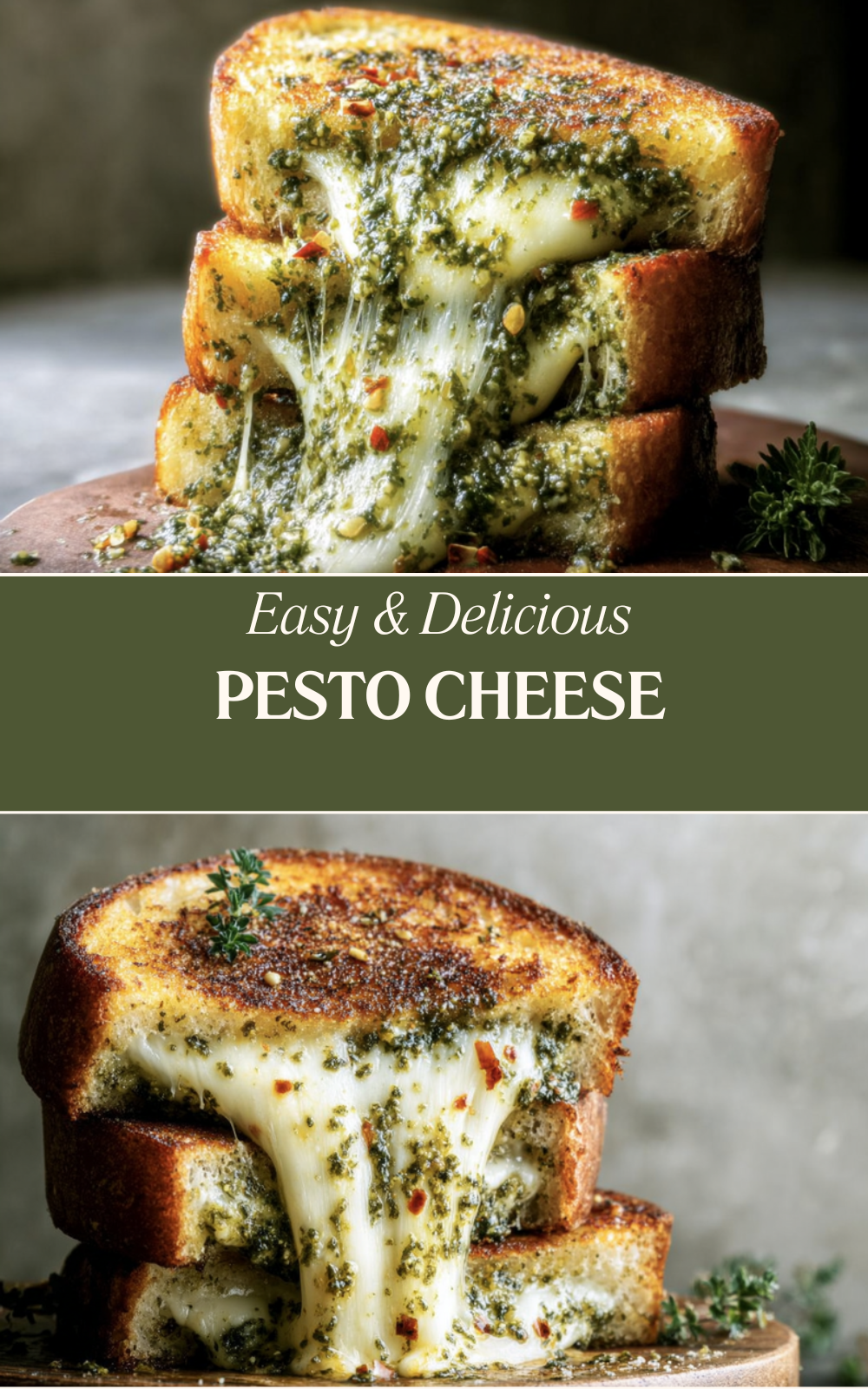 Italian Pesto Cheddar Cheese Bar Recipe For Rich Flavor 7 Pesto Cheese