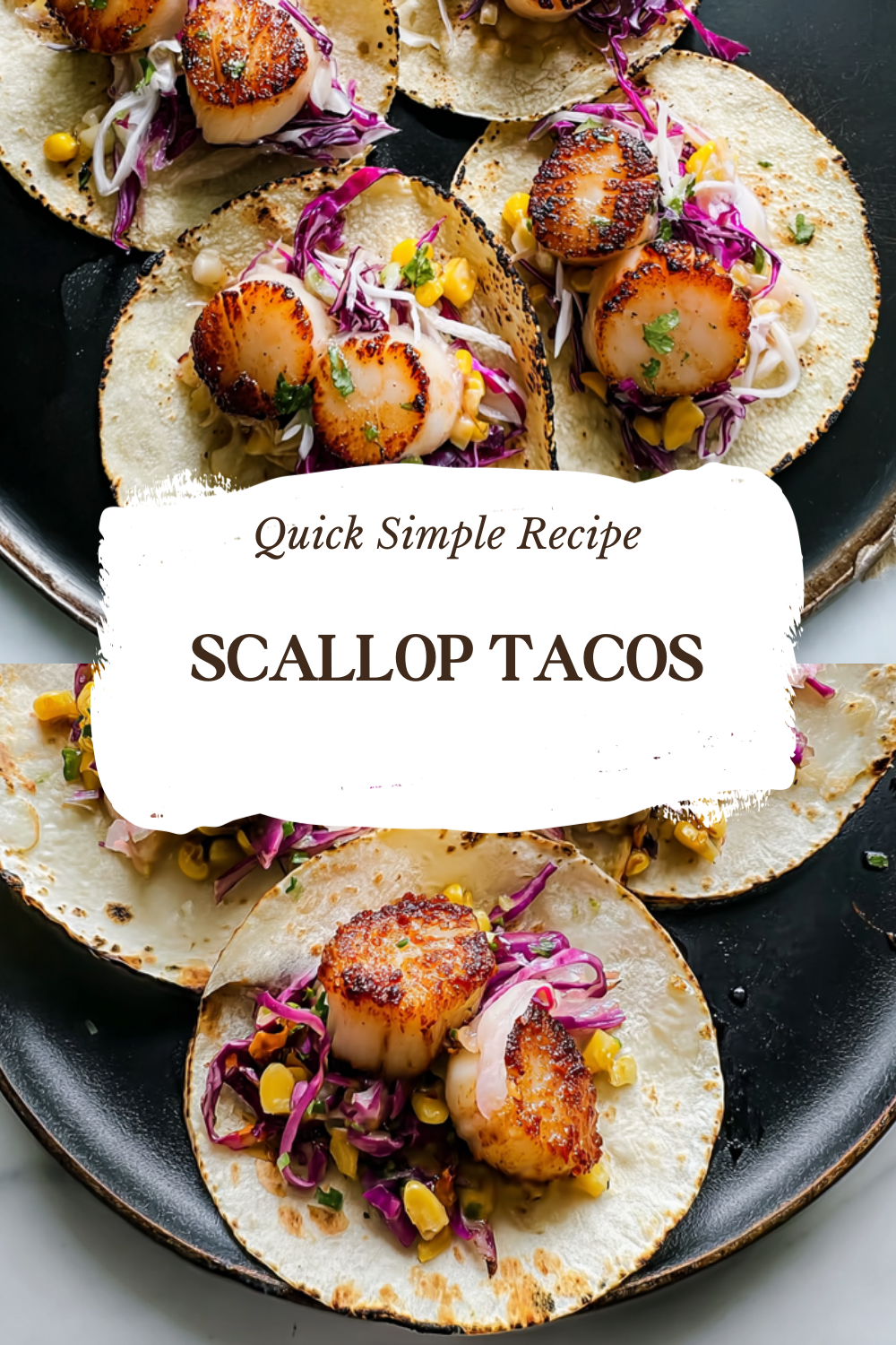 Seared Scallop Tacos With Mango Salsa And Creamy Avocado Sauce 7 Scallop Tacos