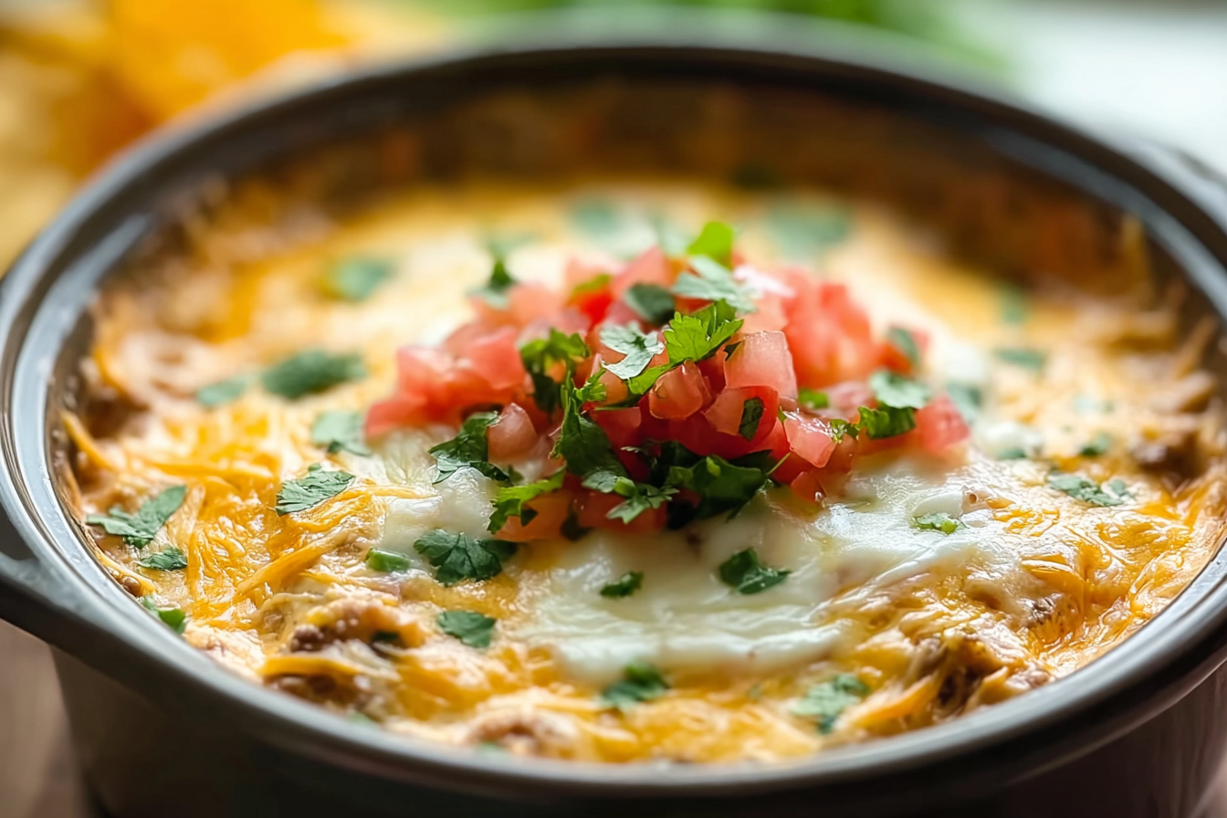 Crock Pot White Cheese Dip Recipe For Easy And Creamy Appetizers 6 Slow Cooker Queso Dip