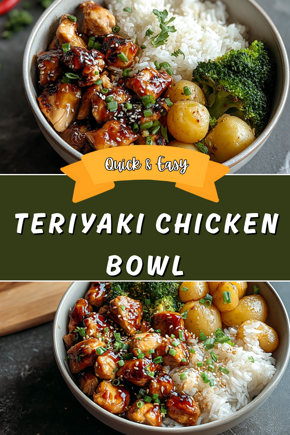 Teriyaki Chicken Rice Bowl Recipe With Flavorful Sauce And Fresh Veggies 7 Teriyaki Chicken Bowl