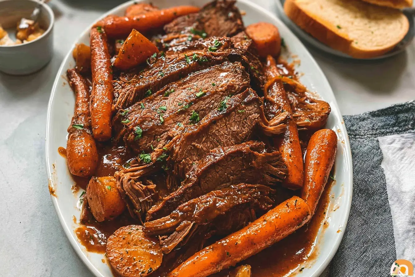 Slow Cooker Beef Brisket With Tangy Bbq Sauce 6 Slow Cooker Beef Brisket