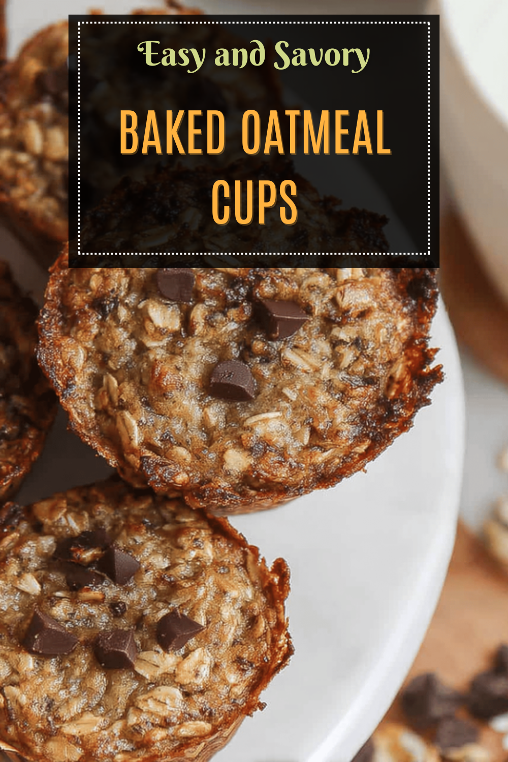 Baked Oatmeal Cups
