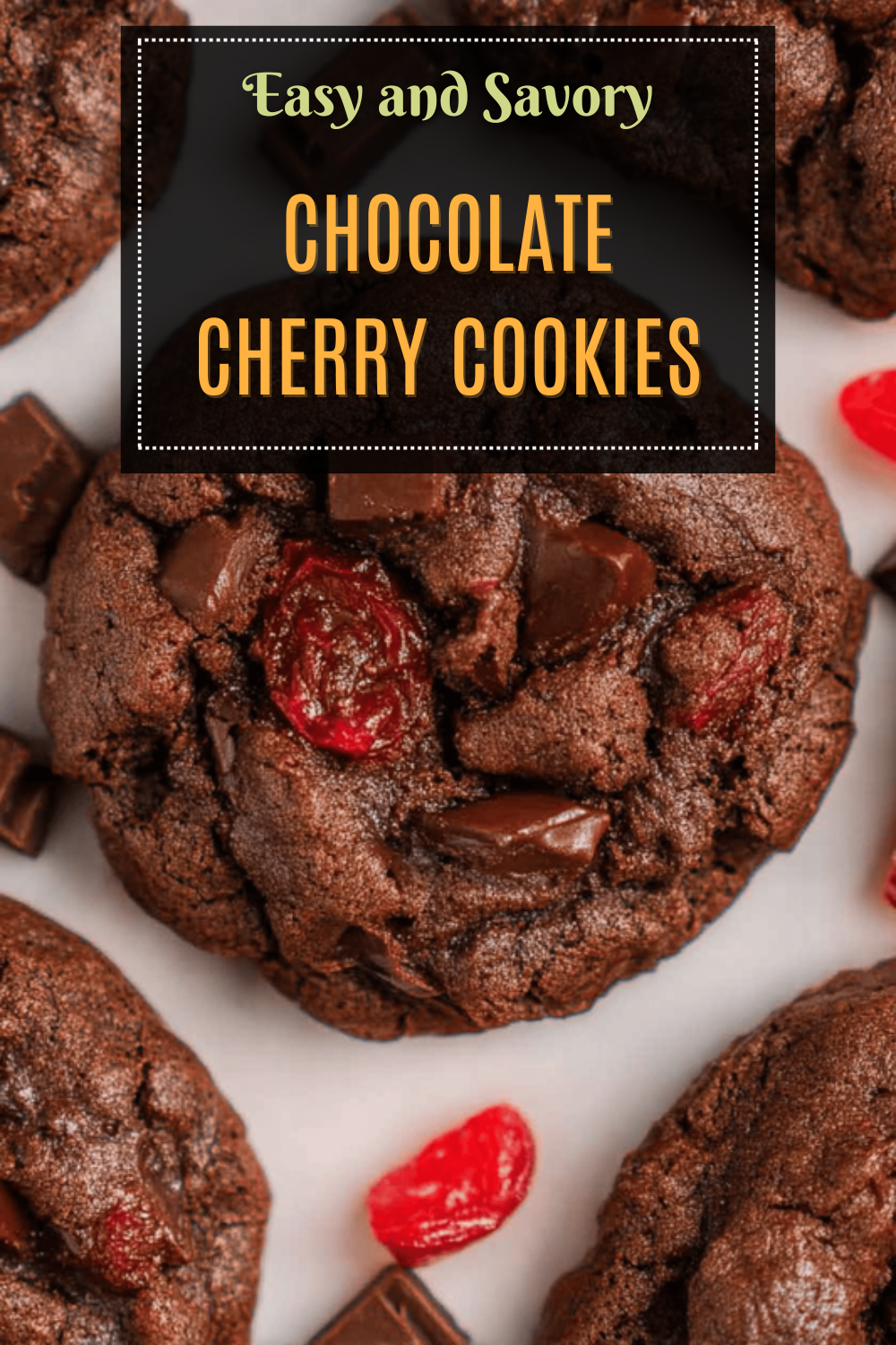 Chocolate Cherry Cookies