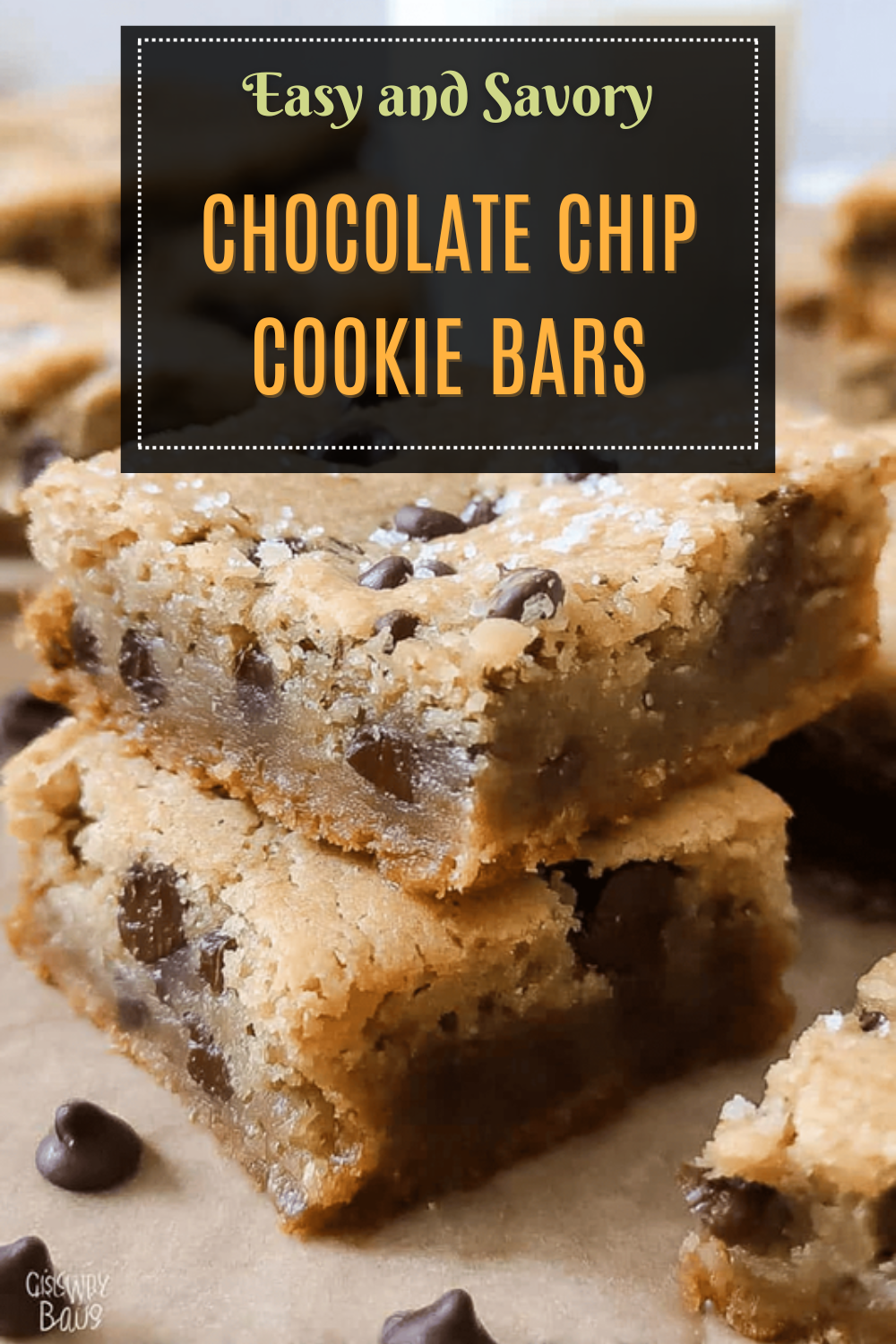 Chocolate Chip Cookie Bars