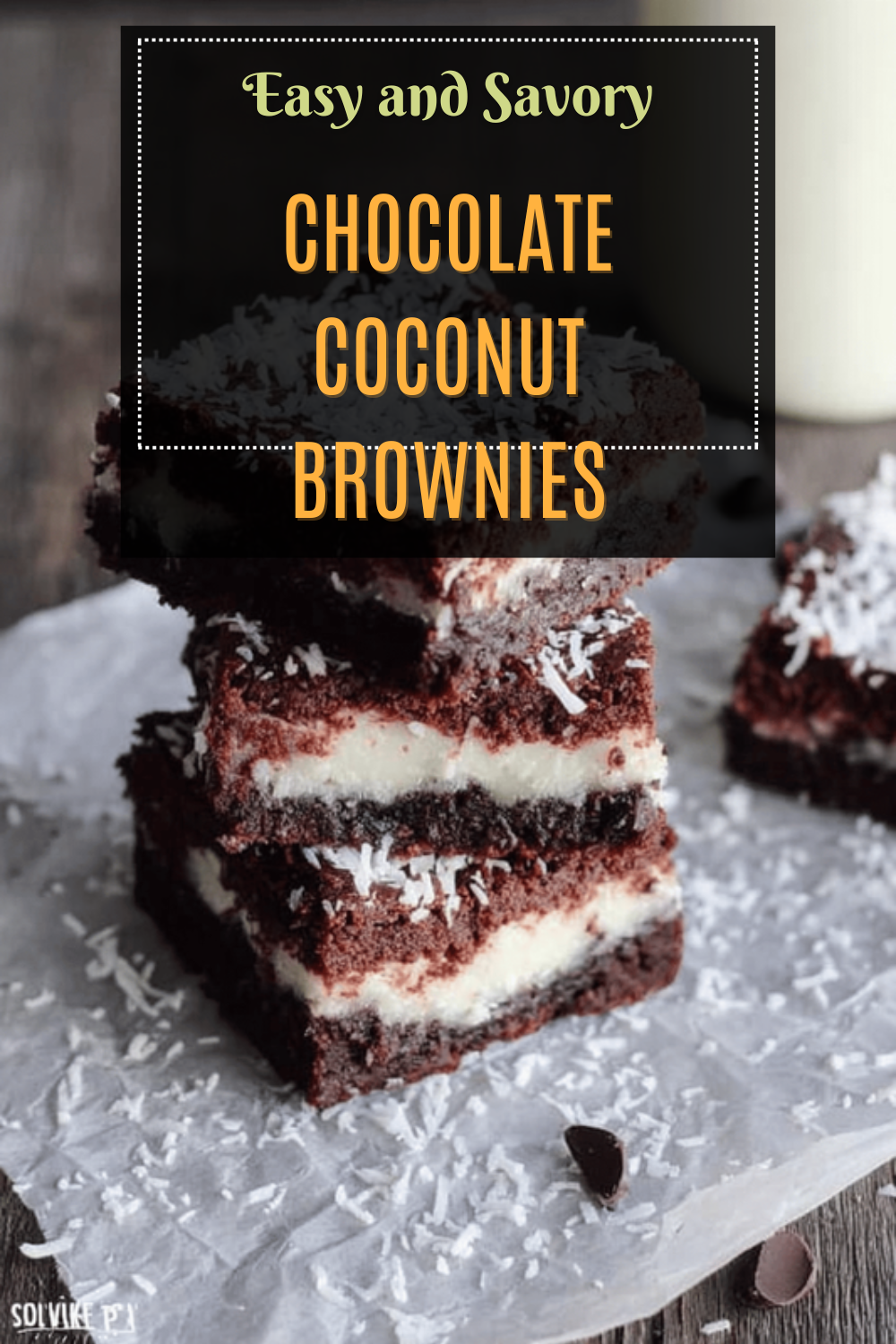Chocolate Coconut Brownies