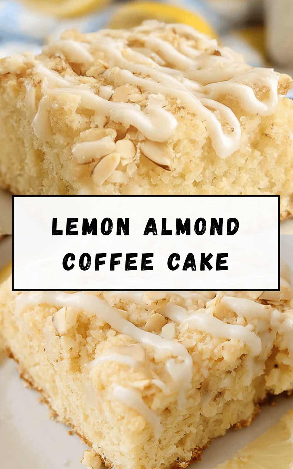 Lemon Almond Coffee Cake