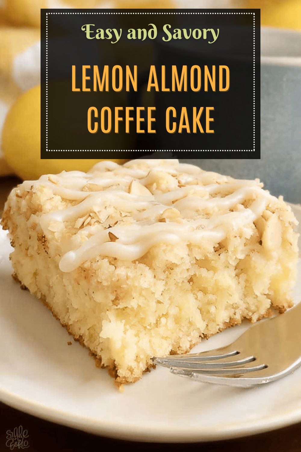Lemon Almond Coffee Cake