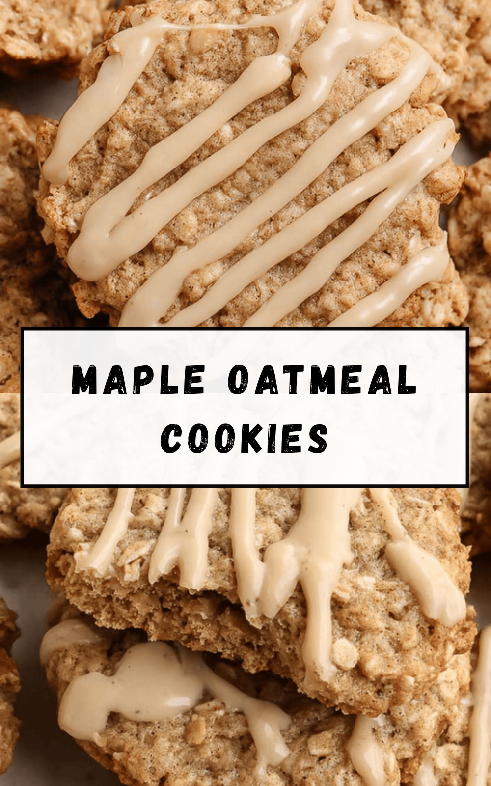 Maple Oatmeal Cookies
