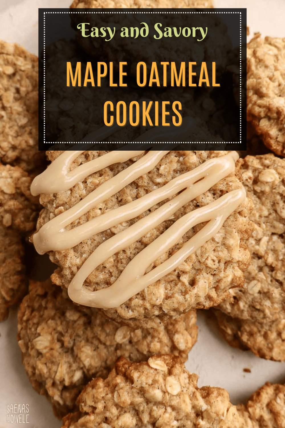 Maple Oatmeal Cookies