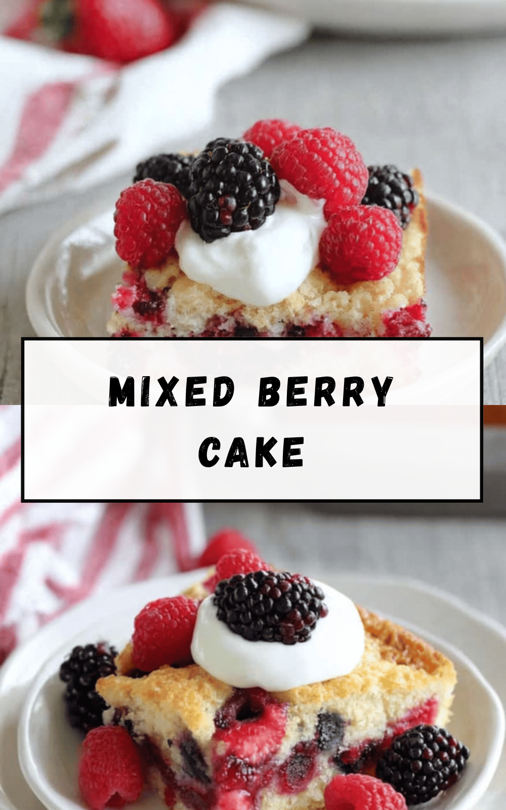 Mixed Berry Cake