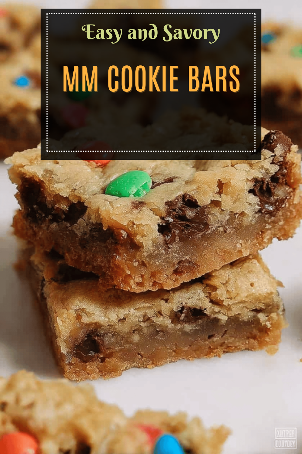 Mm Cookie Bars