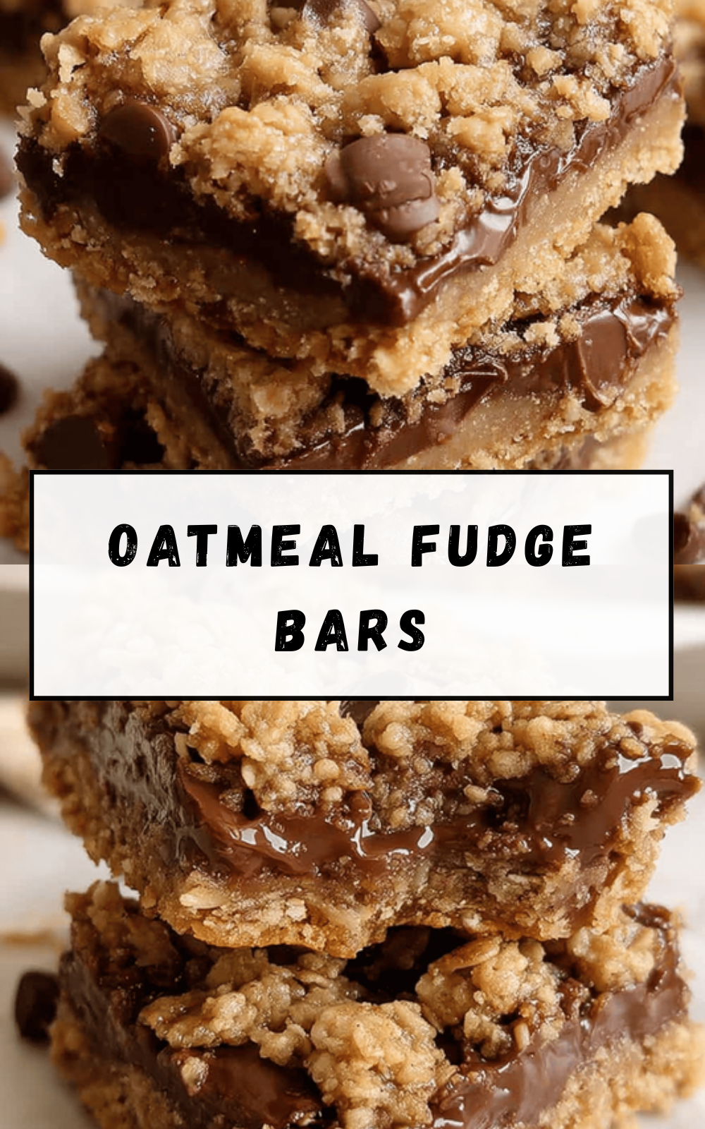 Oatmeal Fudge Bars